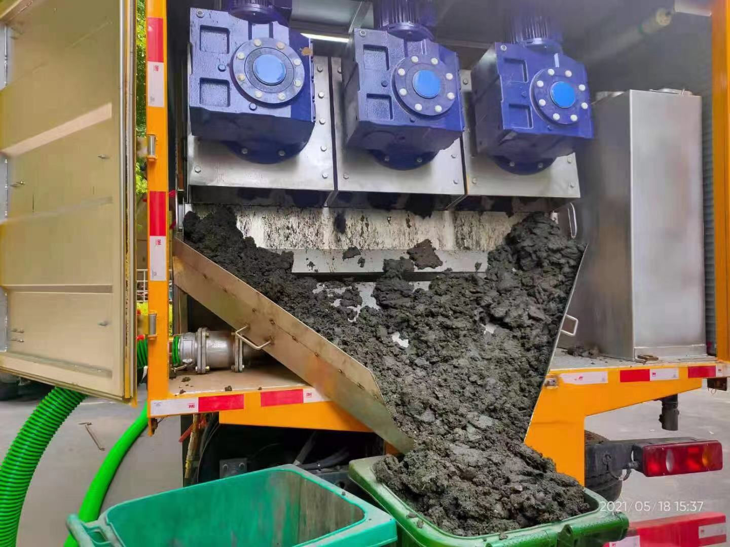 东海化粪池清掏城市维护站-泥浆净化干湿分离处理